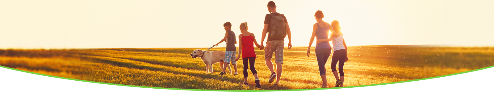 Family walking 