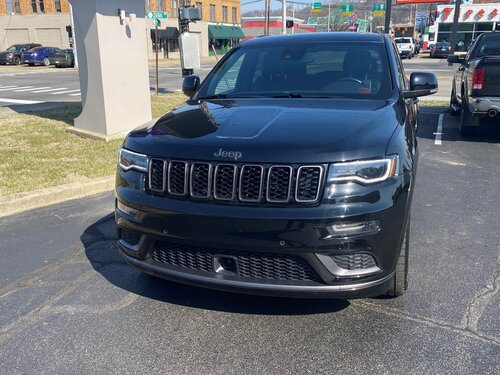 2020 Black Jeep Grand Cherokee