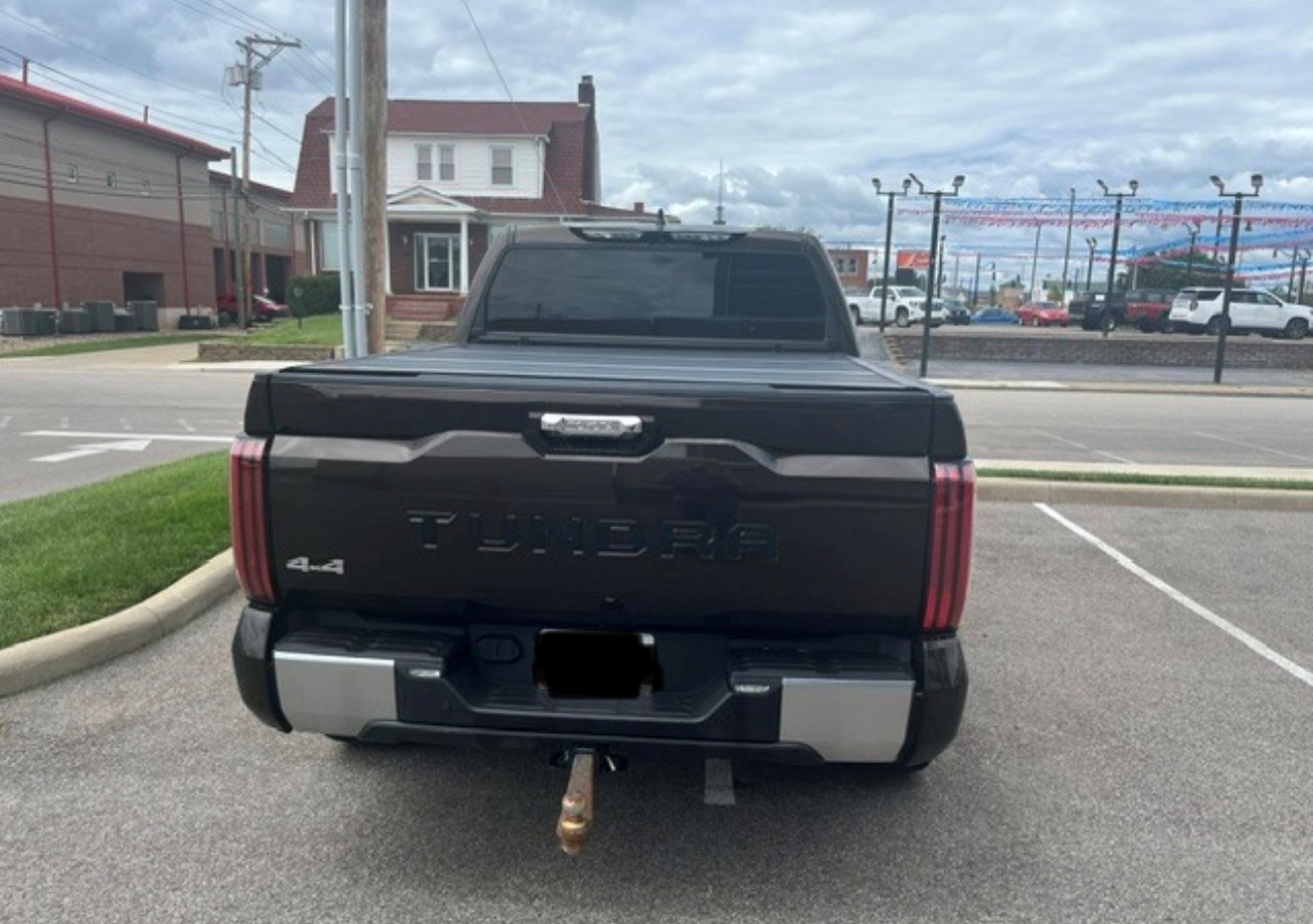 Back end - tailgate