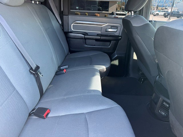 2021 Dodge Ram 2500 backseat interior